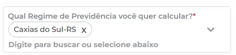 Como fazer o cálculo da aposentadoria do servidor do município de Caxias do Sul